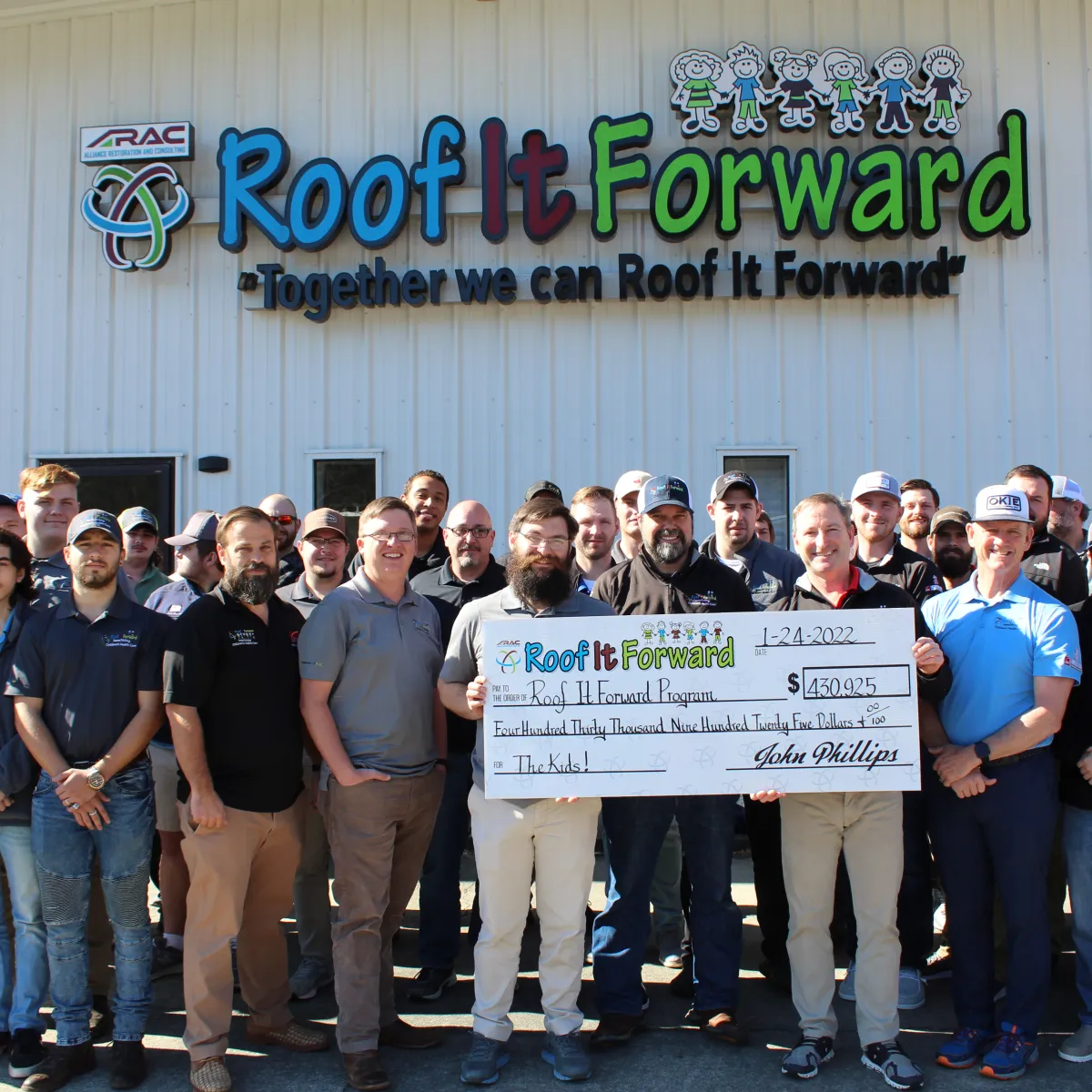 Roofing Company in Kingston, GA ARAC Roof It Forward ARAC Roof It