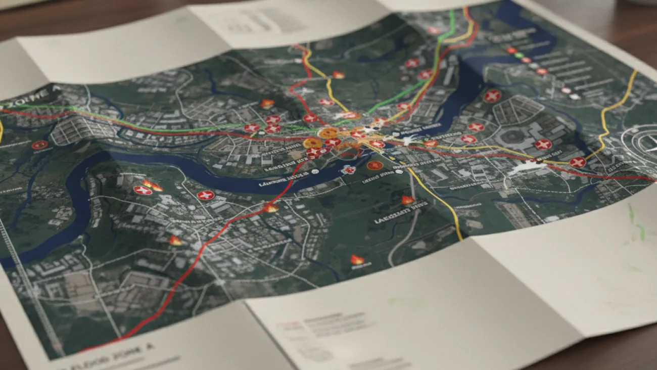 Custom Map Printing: Map Printing Services | Formax Printing