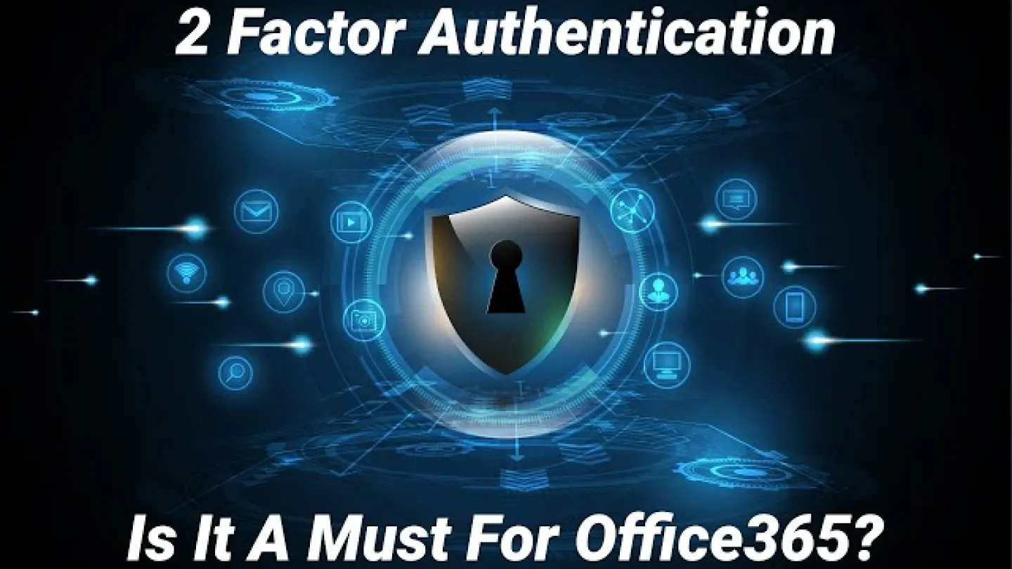 Episode 36 - 2 Factor Authentication, Is It A Must For Office 365?