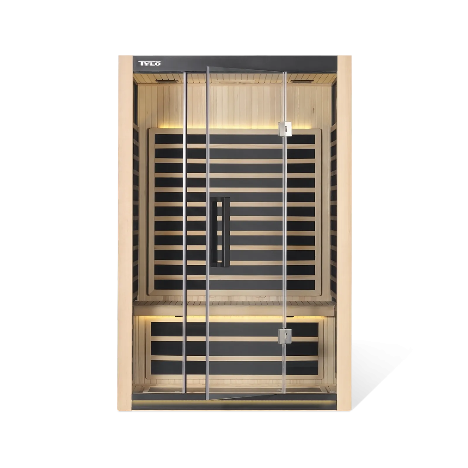 a window with blinds