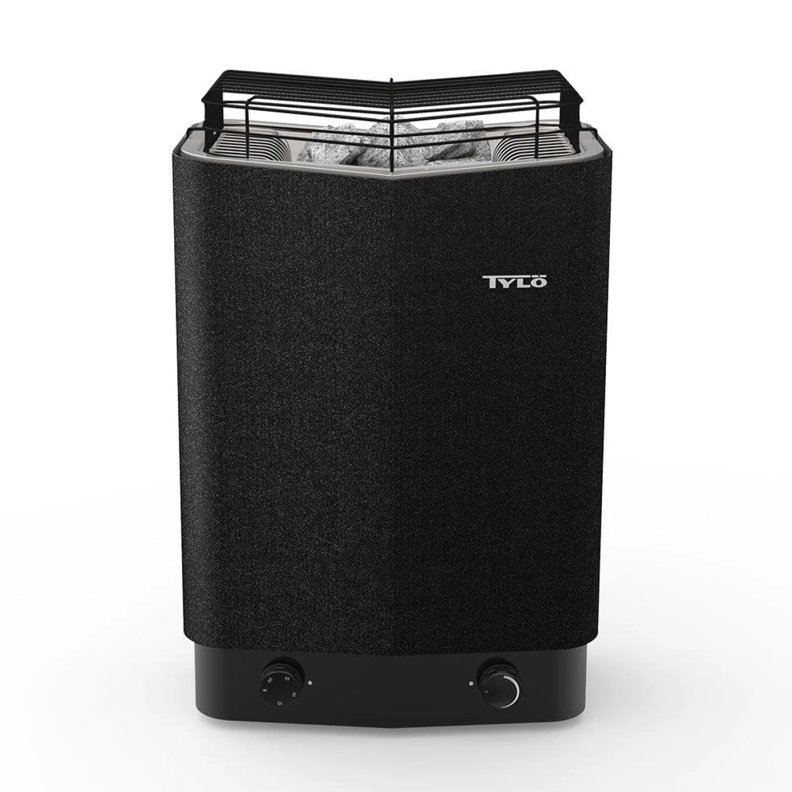 a black rectangular object