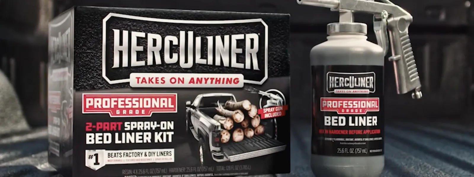 Learn how to apply Herculiner Professional Grade to your truck bed