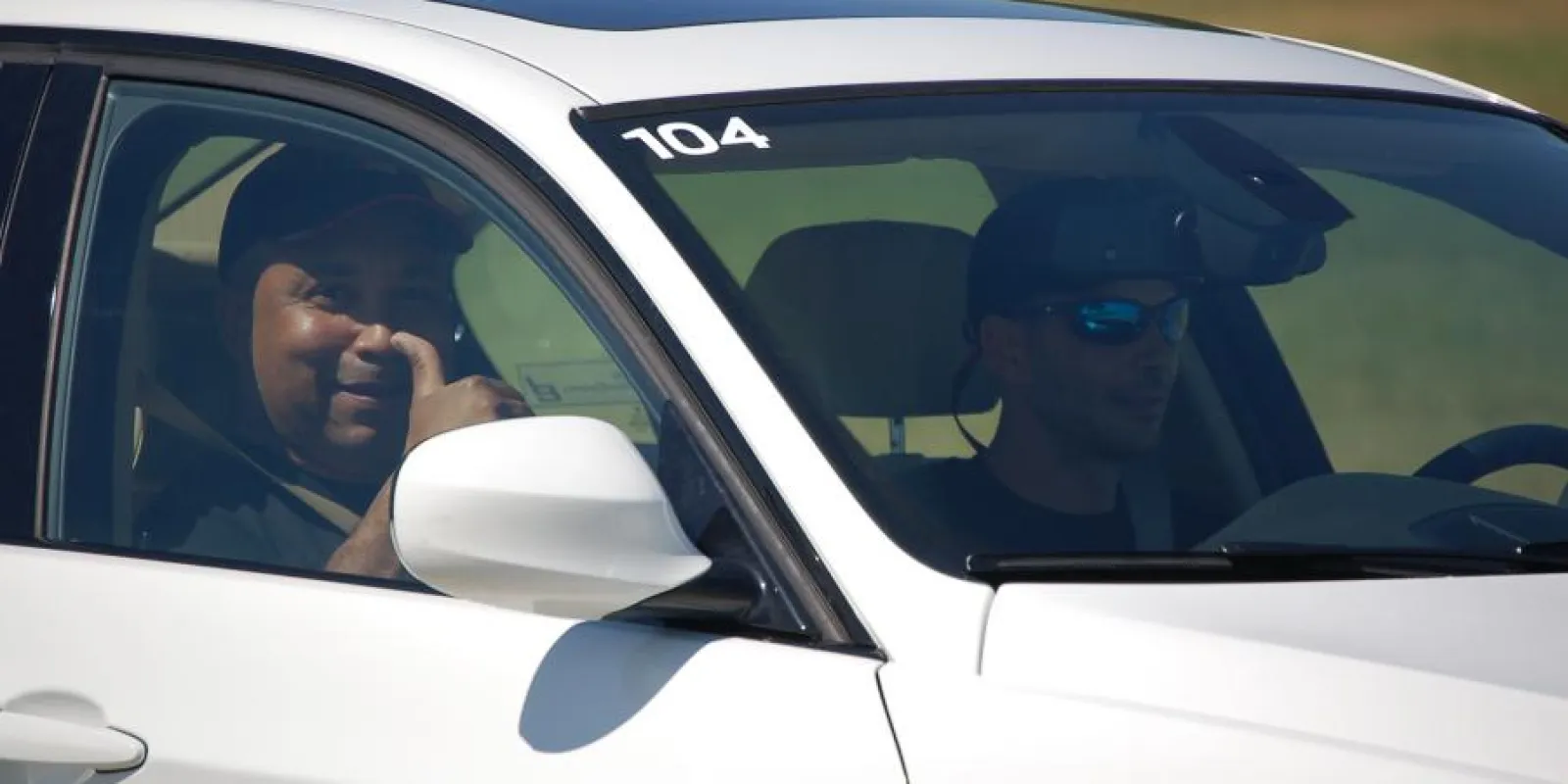 Steve giving a thumbs up