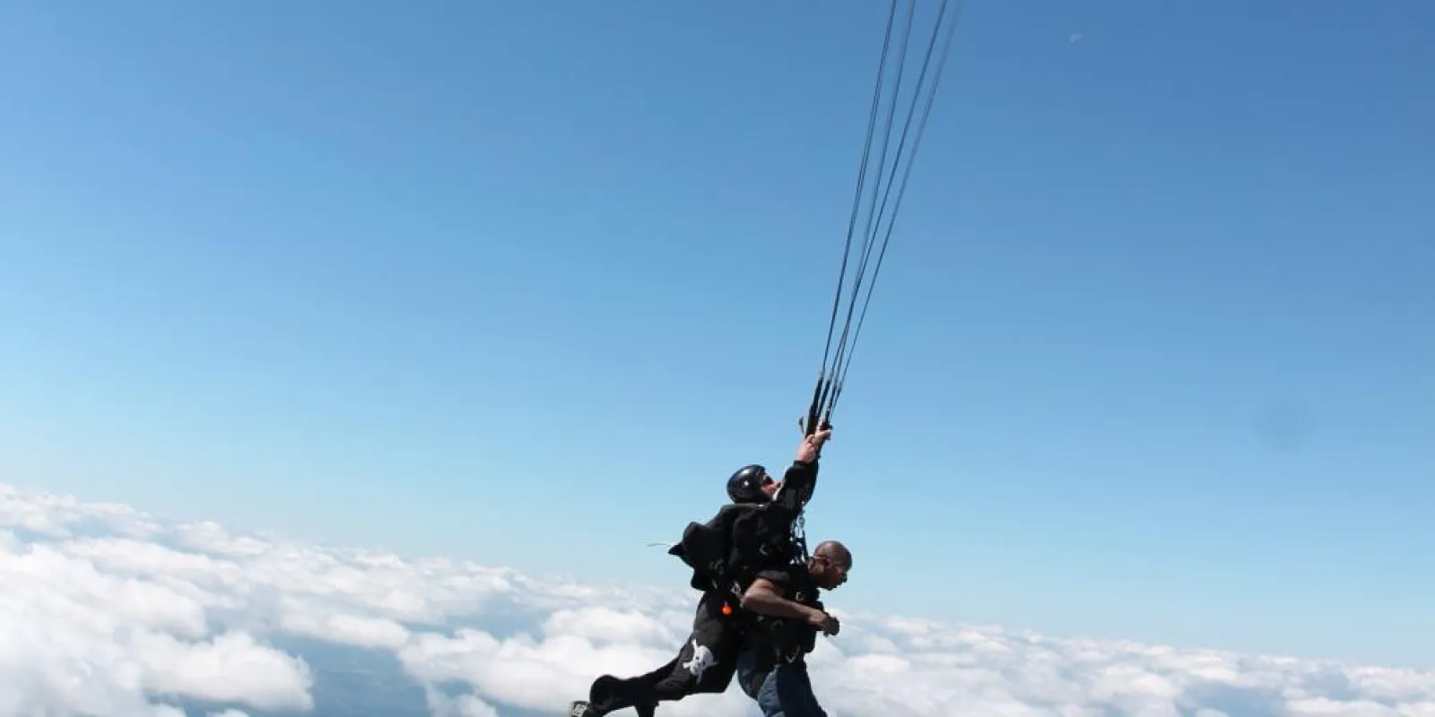 two men flying through the air