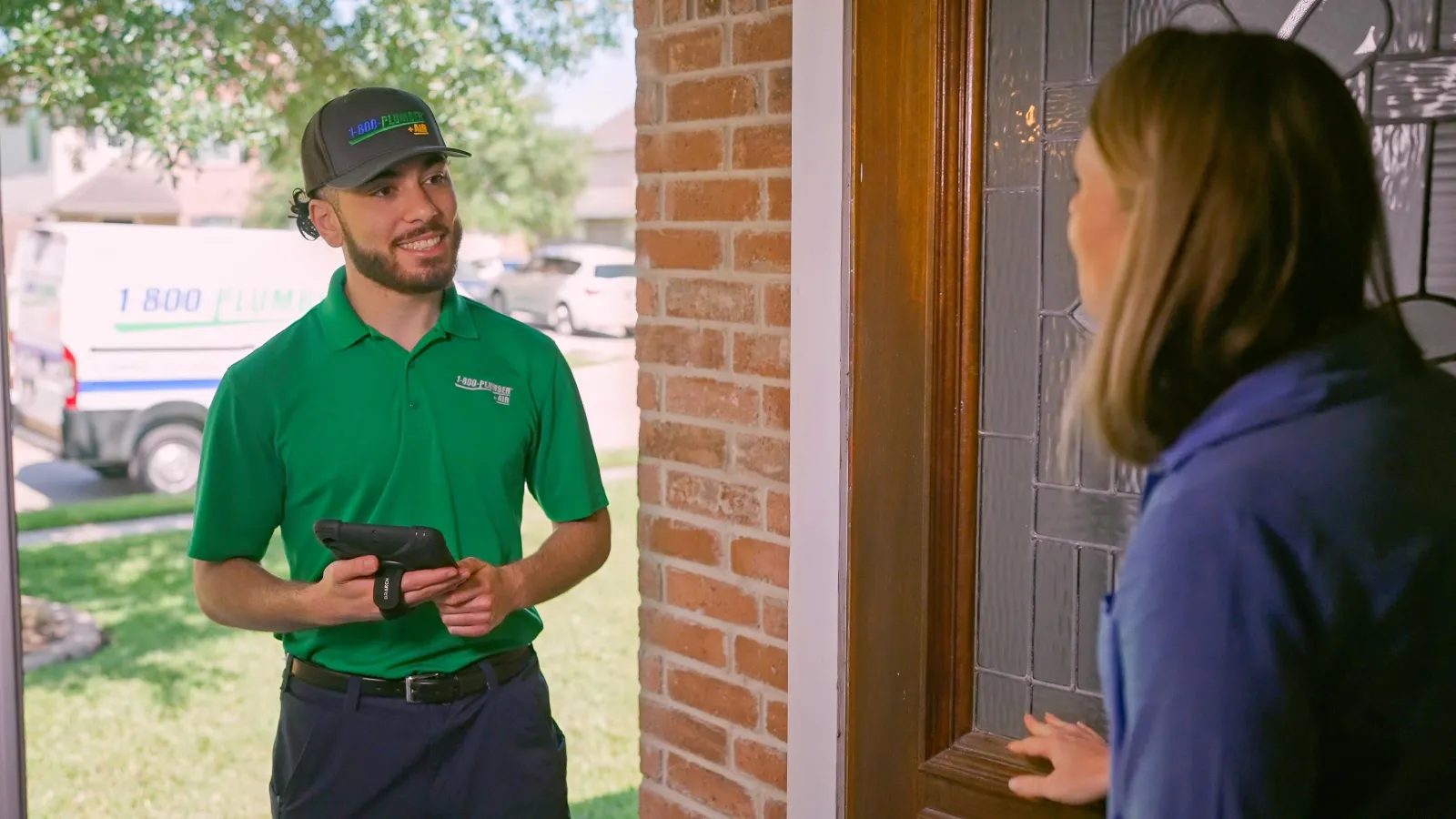 A Dallas water treatment technician