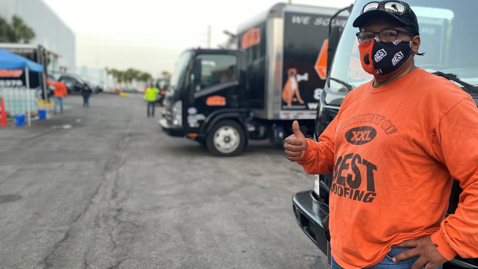 A member of the Best Roofing roof repair and maintenance team posing for the camera