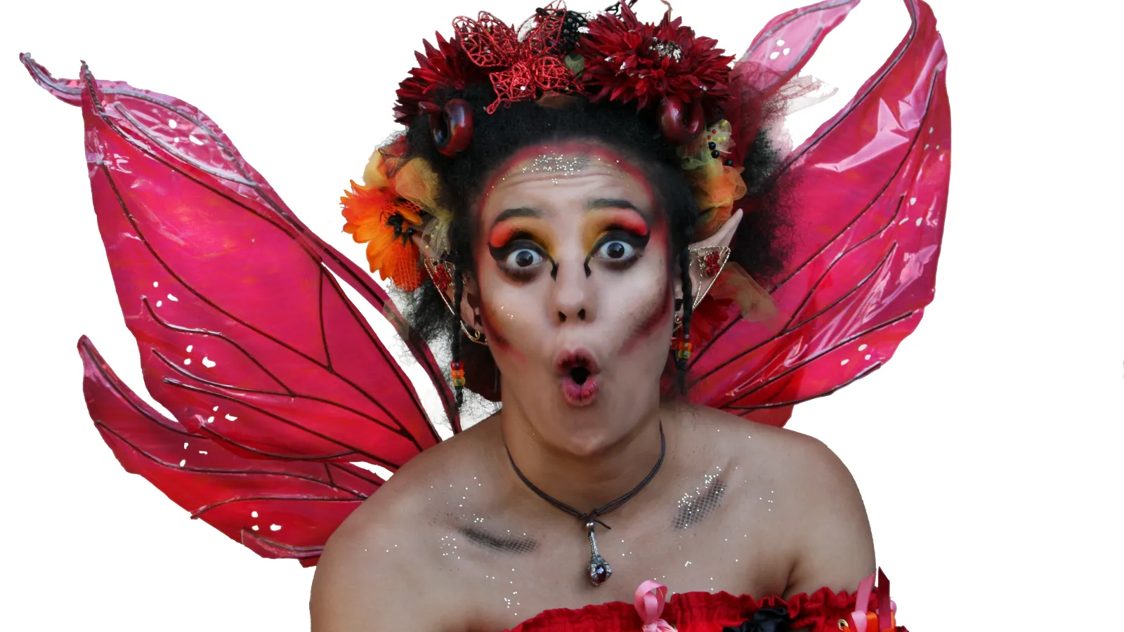 a person wearing a garment