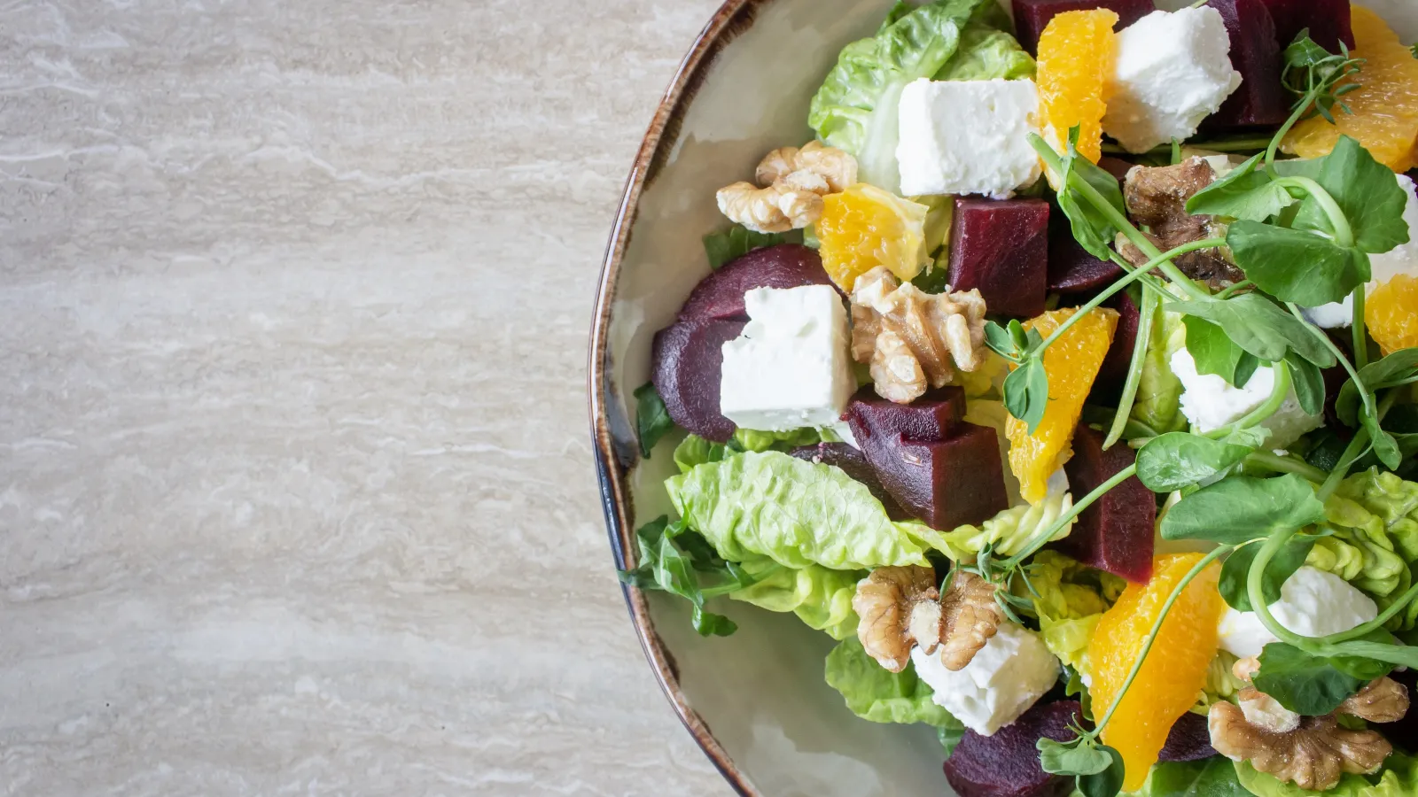 a bowl of salad