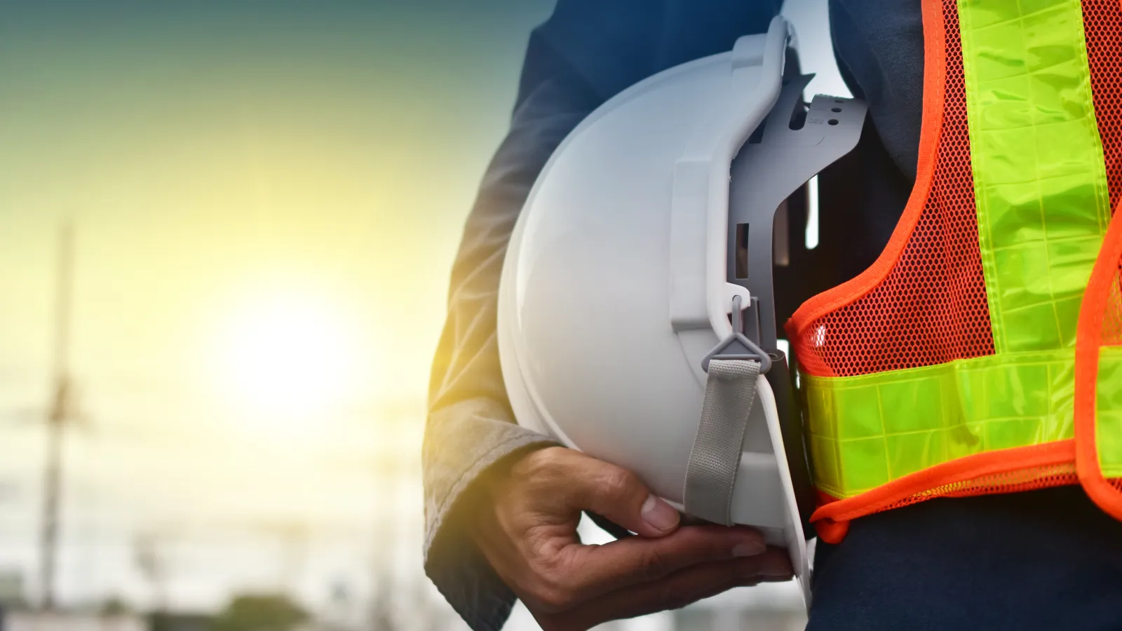 a man holding a briefcase