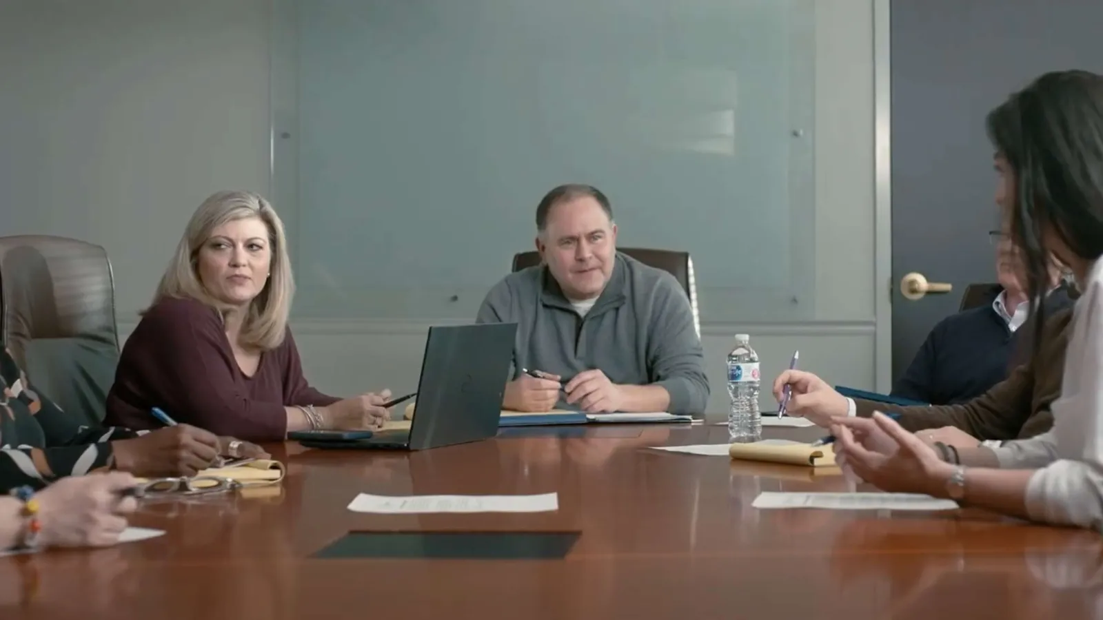 Meriwether & Tharp divorce lawyers creating a strategy for their clients.