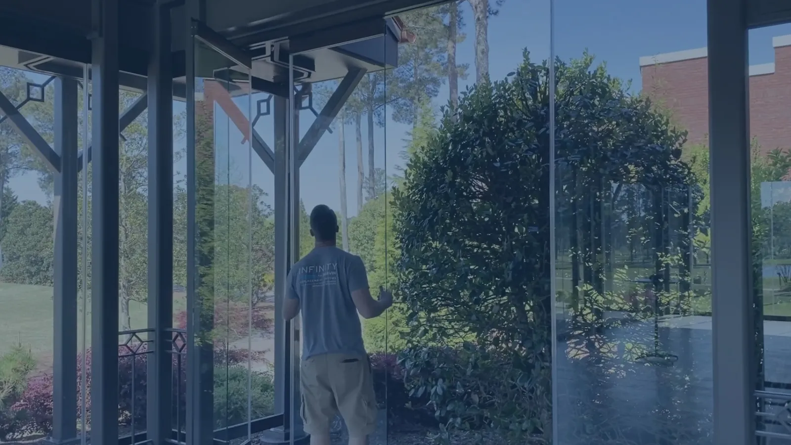 Atlanta Athletic Club | Stacking Door Project image