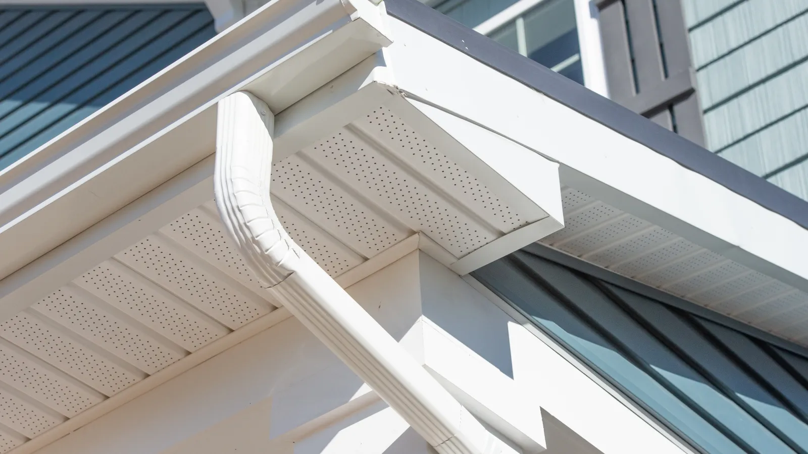 a building with a fascia