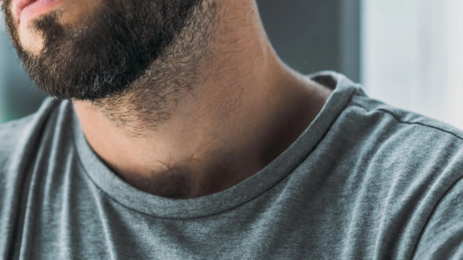 a man with a beard
