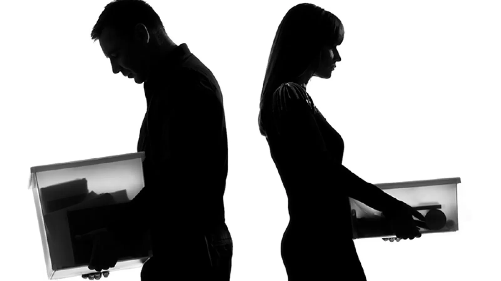 a man standing next to a woman