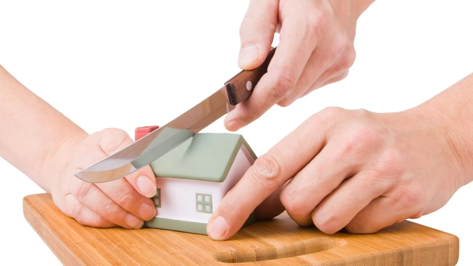 a wooden cutting board