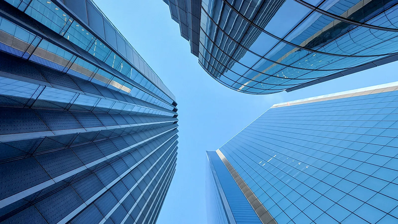 a group of skyscrapers