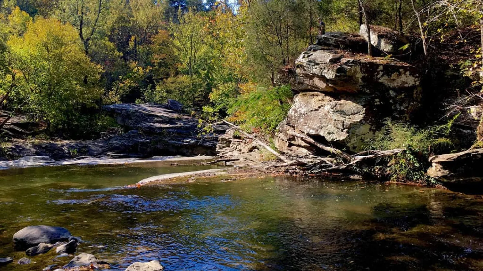 River and rocks