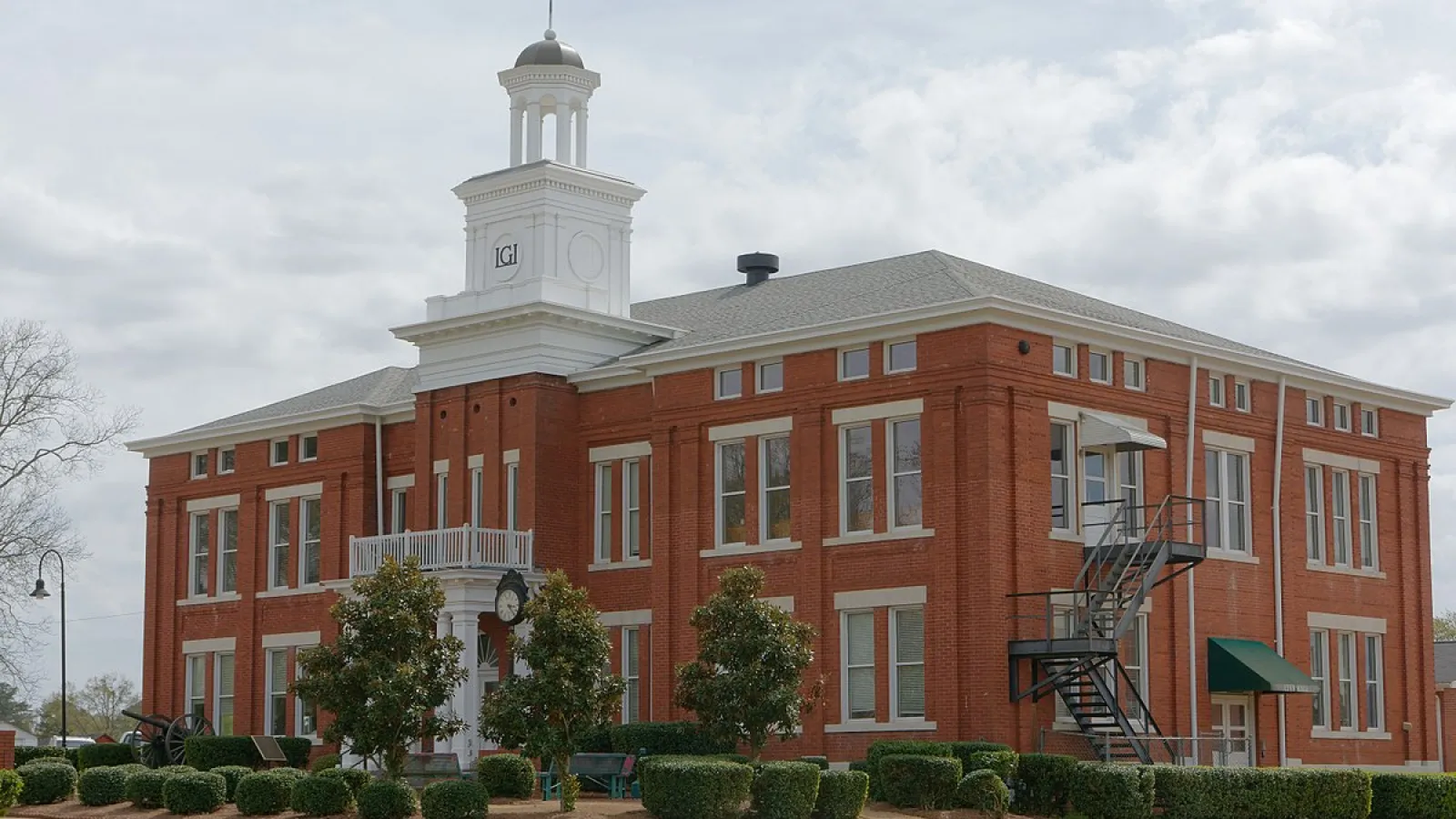 brick building