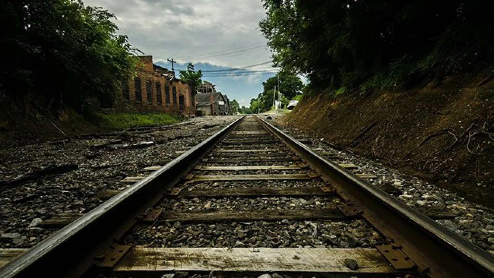 Railroad tracks