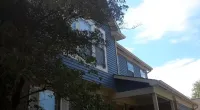 a house with new siding