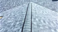 a closeup of a roof with Duration shingles