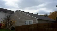 the back of a customer's home