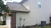 the side of a customer's house