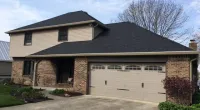 the front of a customer's house