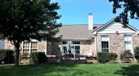 the back of a customer's house