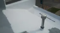 a close up of a sink