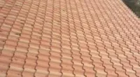 the roof of a building