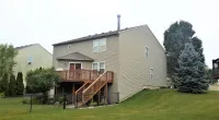 the back of a customer's house