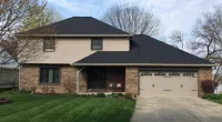 the front of a customer's house