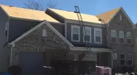 a roof under construction