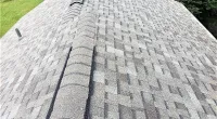 the roof of a building
