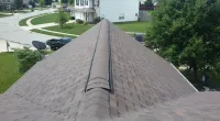 the top of a roof