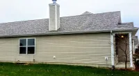 the side of a customer's house