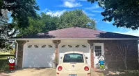 a car parked on the side of a building