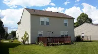 the back of a customer's home