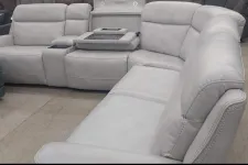 Thumbnail for a white couch with a grey cushion