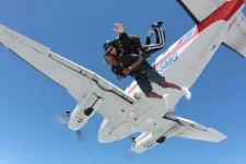 Thumbnail for a fighter jet flying through a blue sky