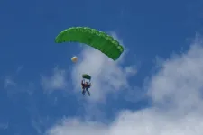 Thumbnail for people under a parachute