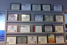 Thumbnail for certificates on a wall