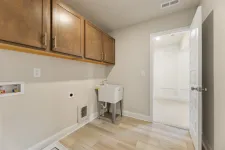 Thumbnail for a bathroom with wooden cabinets