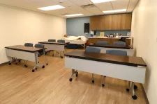 Thumbnail for a room with desks and chairs