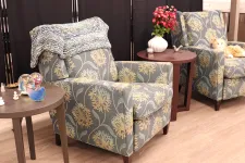 Thumbnail for a couple of chairs with flowers on them