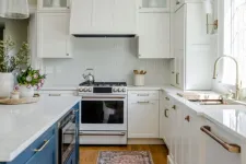 Thumbnail for a kitchen with white cabinets