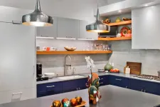 Thumbnail for a kitchen with a blue countertop