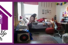 Thumbnail for a person sitting on a bed