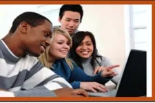 Thumbnail for a group of people looking at a computer screen